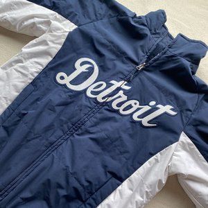 Detroit Tigers Navy and White "Detroit" Jacket